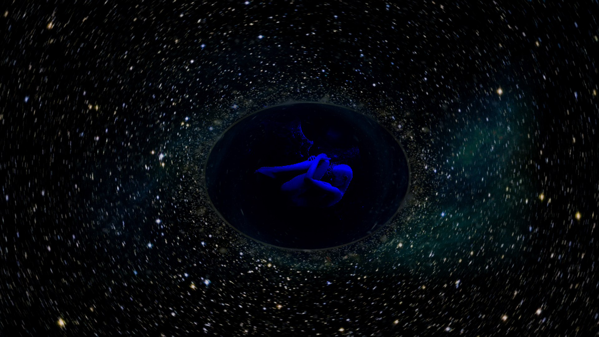 Dark Matter See Crystals (art by Elizabeth)